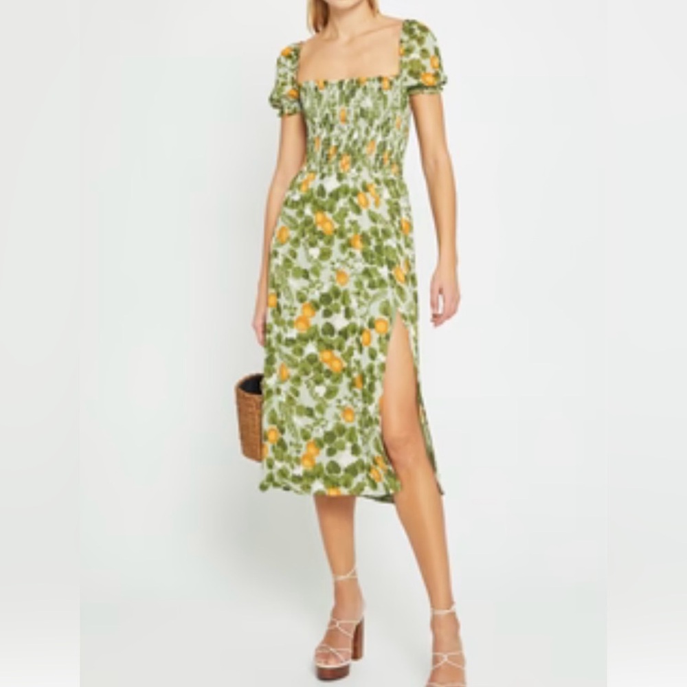NWT Few Moda O.P.T. Sundira Orange Print Dress XS